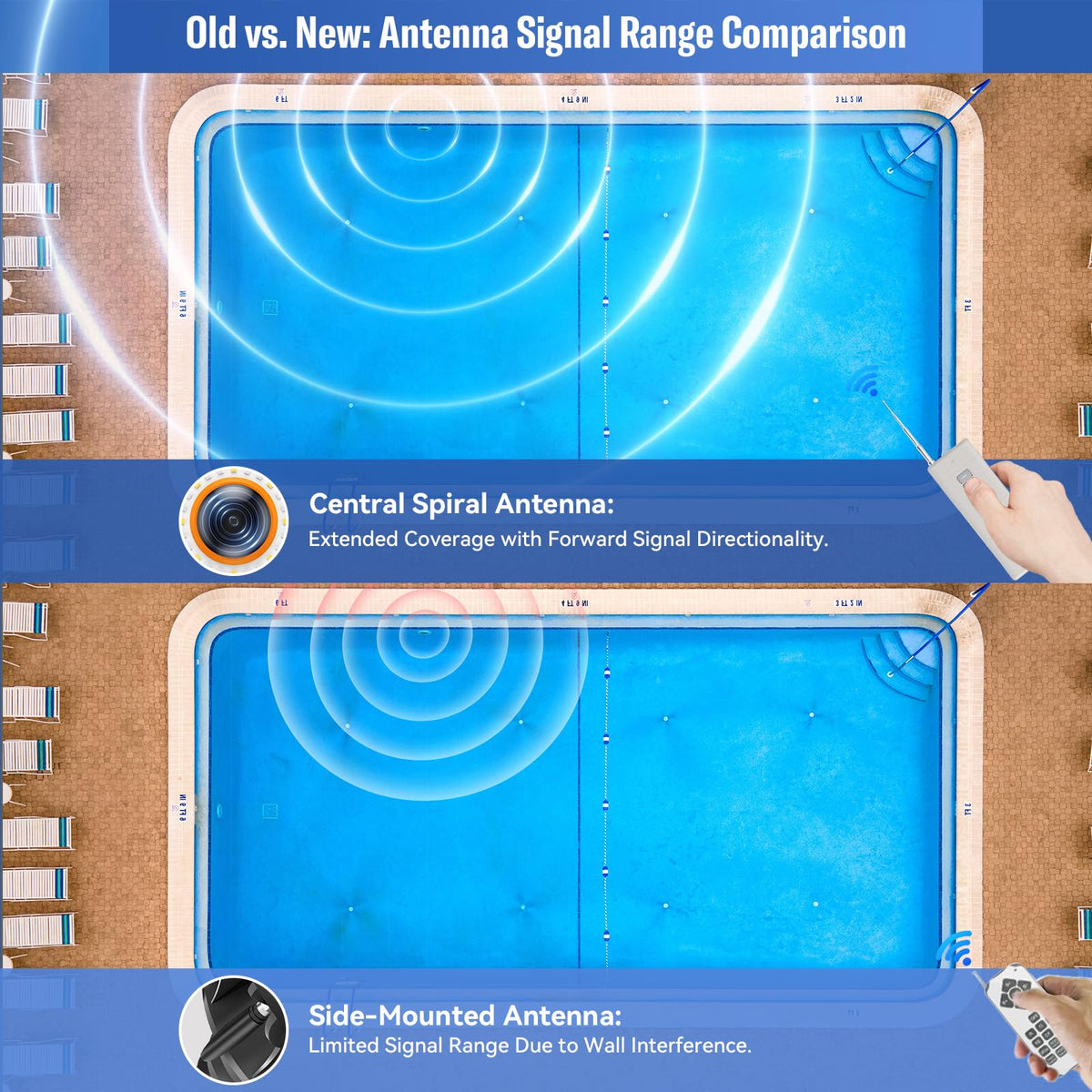 MORSEN pool light dynamic color modes create party-ready mood lighting