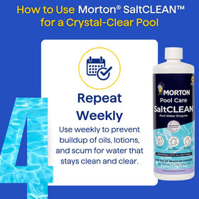 Morton SaltCLEAN bottle-ingredients highlight plant-based, swimmer-friendly formula