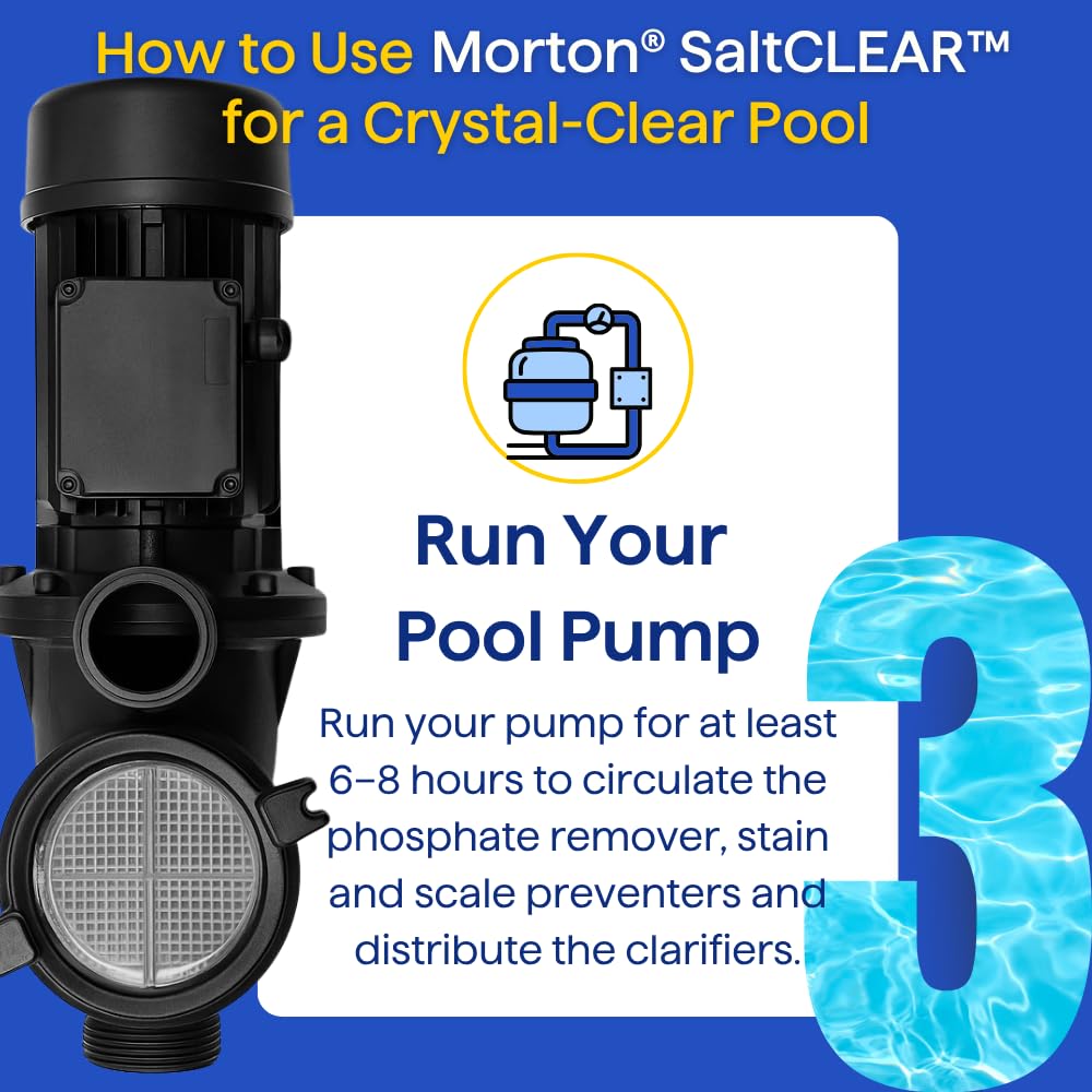 Naturally derived Morton SaltCLEAR formula for regular weekly use