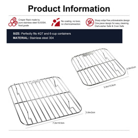 Moruiero two-pack set includes two racks for versatile use.