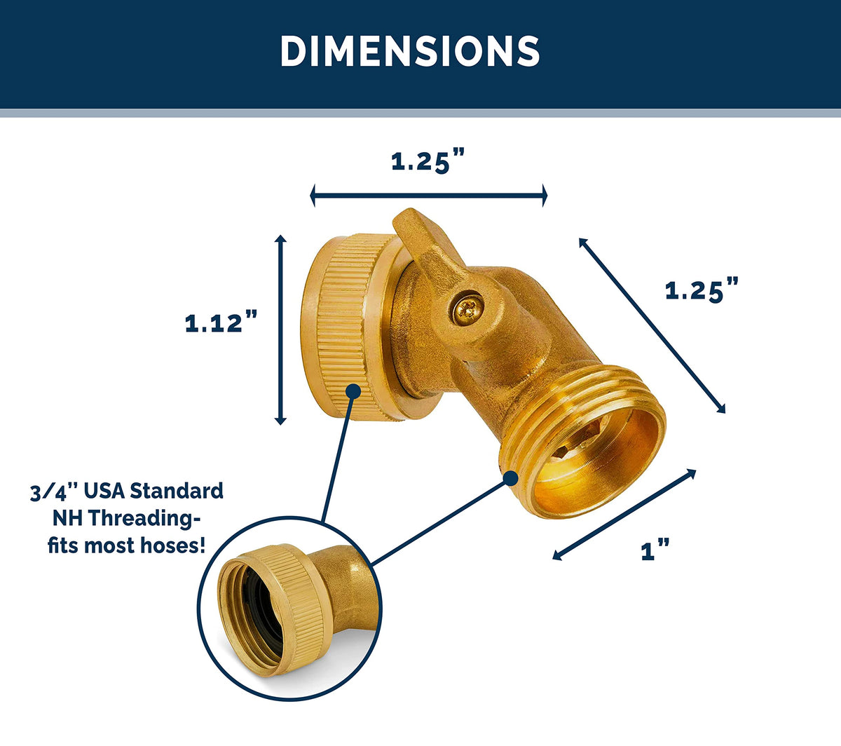 Morvat includes tape and washers for a quick leak-free seal.