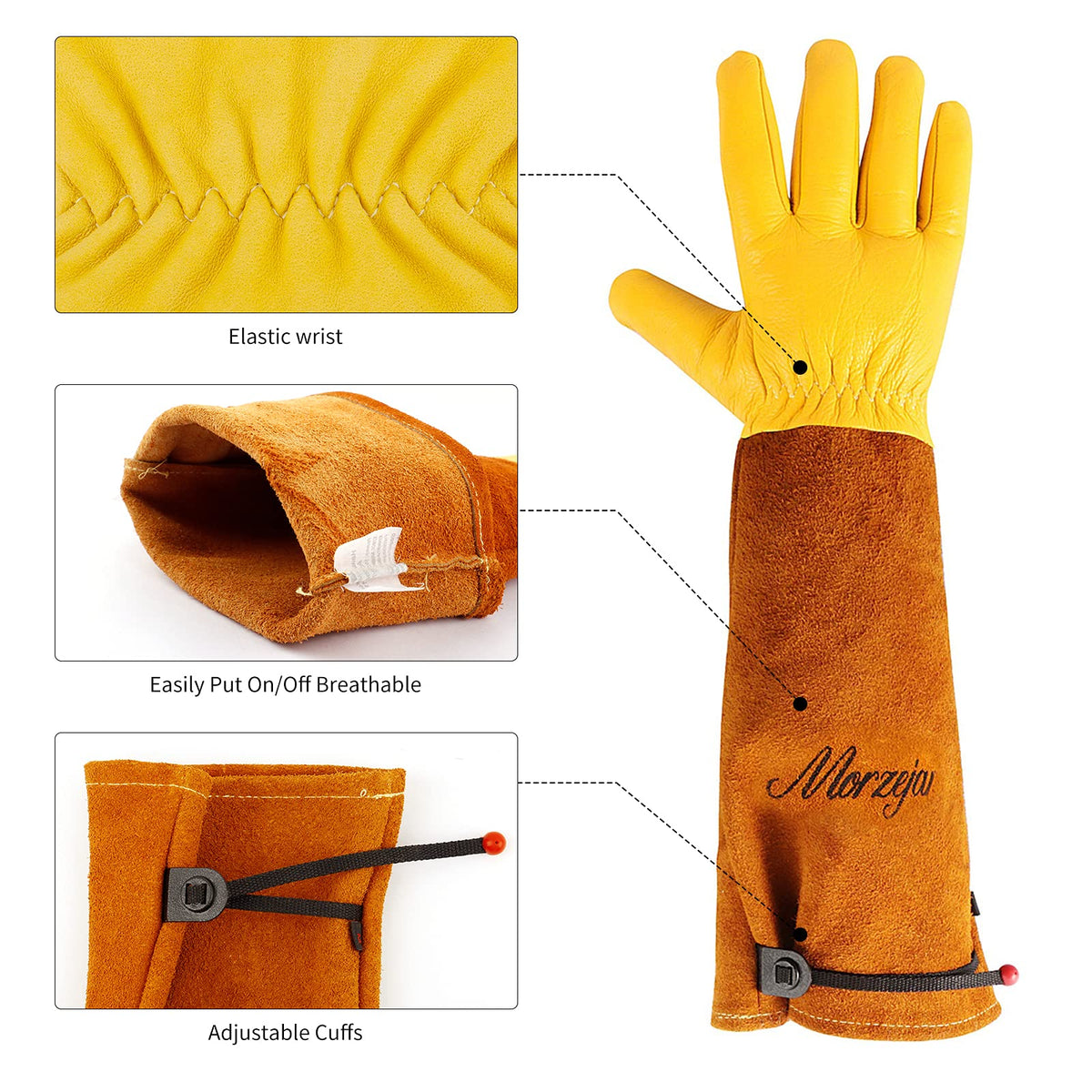 Morzejar flexible design allows full range of motion while pruning