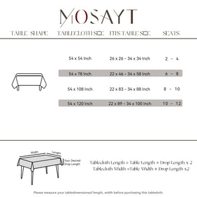 MOSAYT outdoor picnic setup with vinyl tablecloth for tidy meals