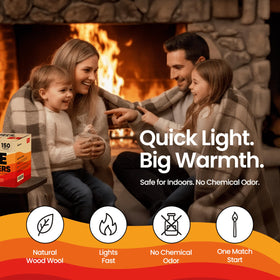 Moscow-Mix Fire Starter ideal for grills and BBQ sessions.