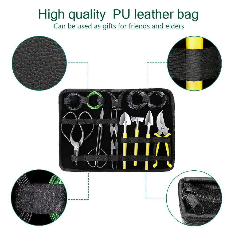 MOSFiATA bonsai tool kit in gift-ready packaging for gardening enthusiasts