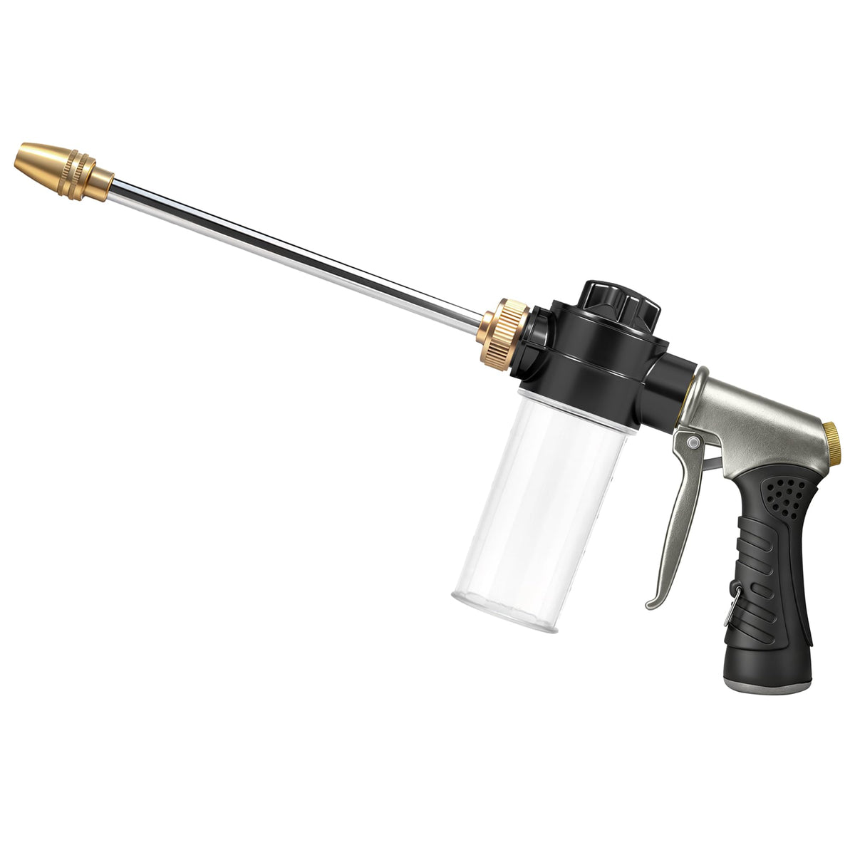 MOSIKEN Foam Gun B with metal nozzle for powerful car washing and surface cleaning