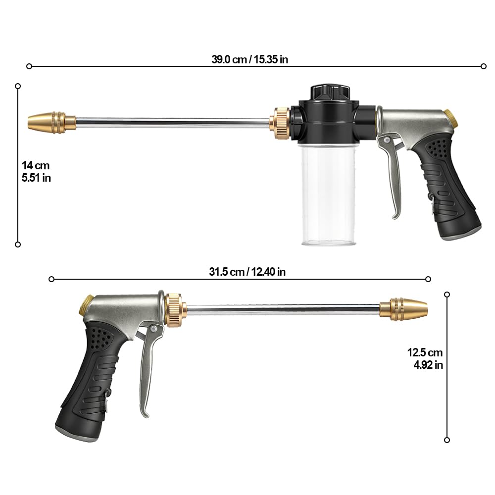 MOSIKEN Quick-connect system speeds setup for car washing and garden tasks