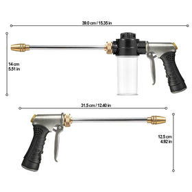 MOSIKEN Quick-connect system speeds setup for car washing and garden tasks
