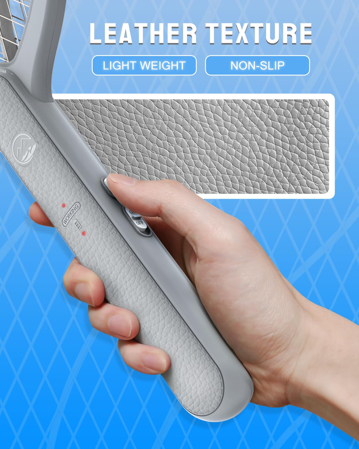 Easy maintenance—shake off debris without disassembly