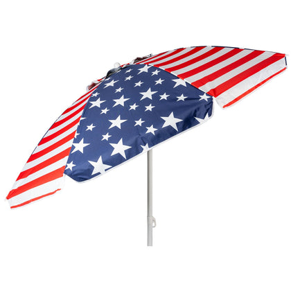 MOSKILA tilt air vent umbrella provides stable shade on breezy patios.