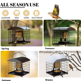 Mosloly lid protected design preserves freshness during rain