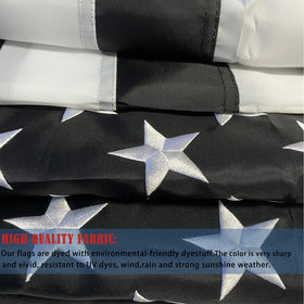 Mosprovie flag with brass grommets ready for mounting and outdoor use.