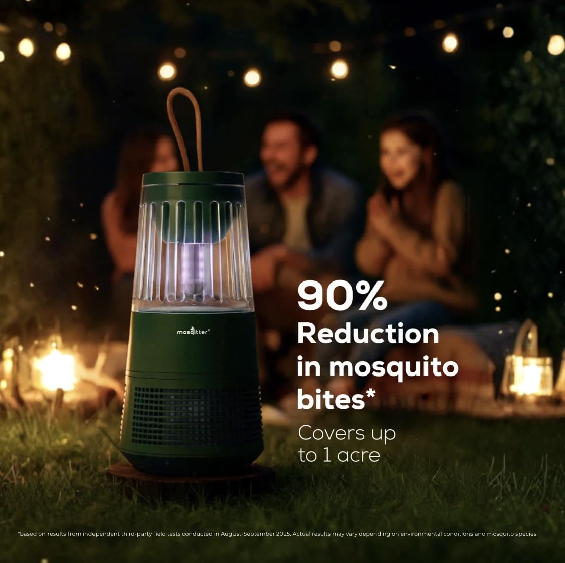 Mosqitter Mini indoor outdoor usage in living spaces