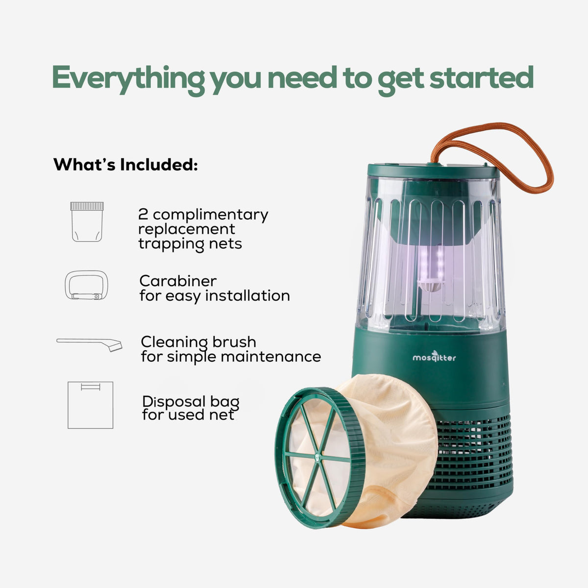 Mosqitter Mini protects patio and garden areas from pests