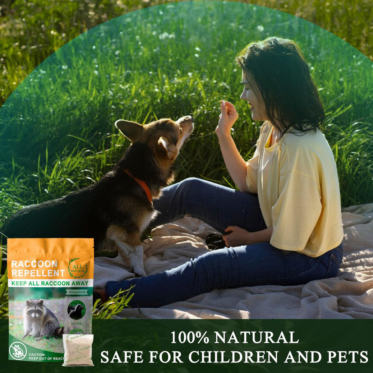 Safe for pets and children while guarding yards against intrusions.