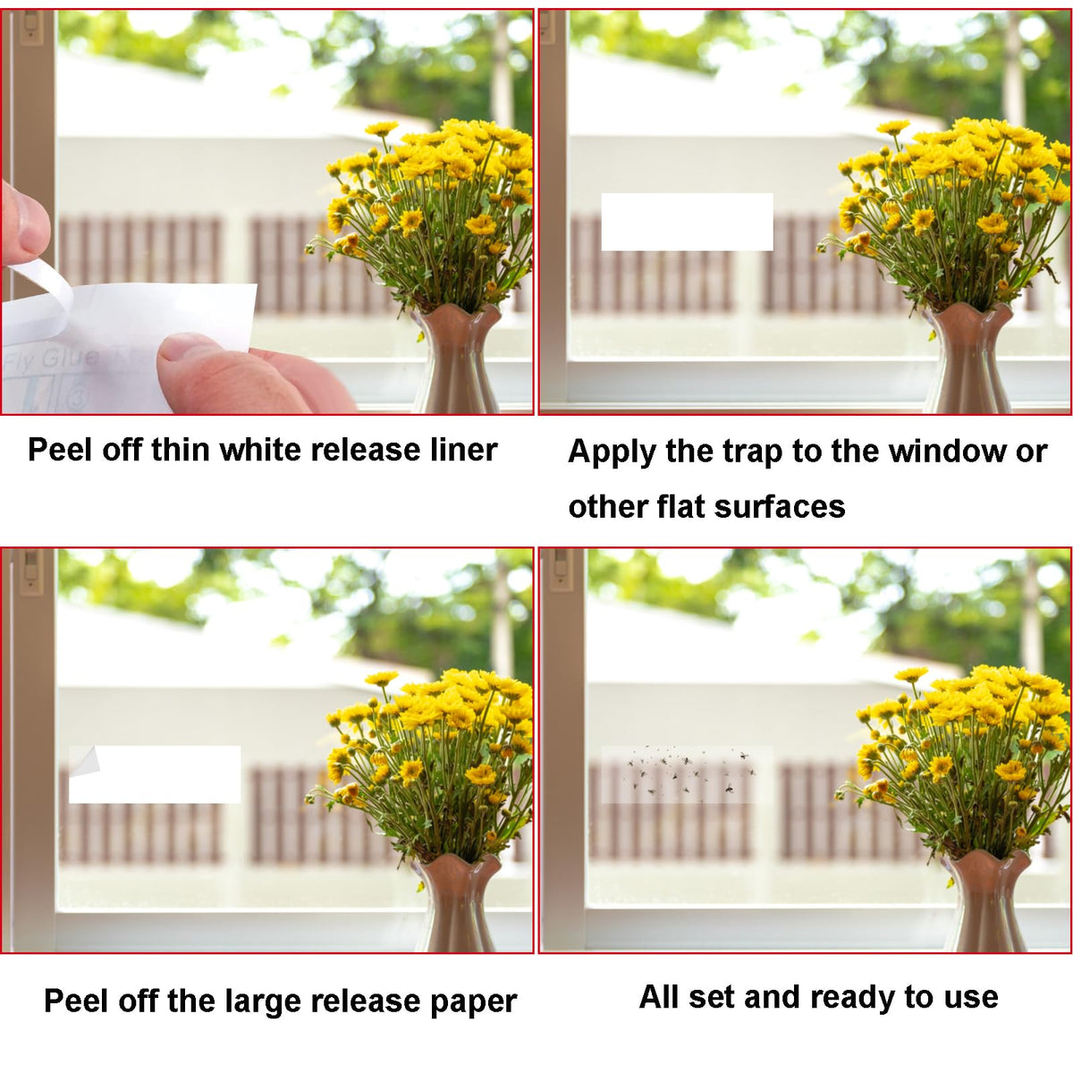 Mosqueda traps suitable for damp areas like basements and bathrooms