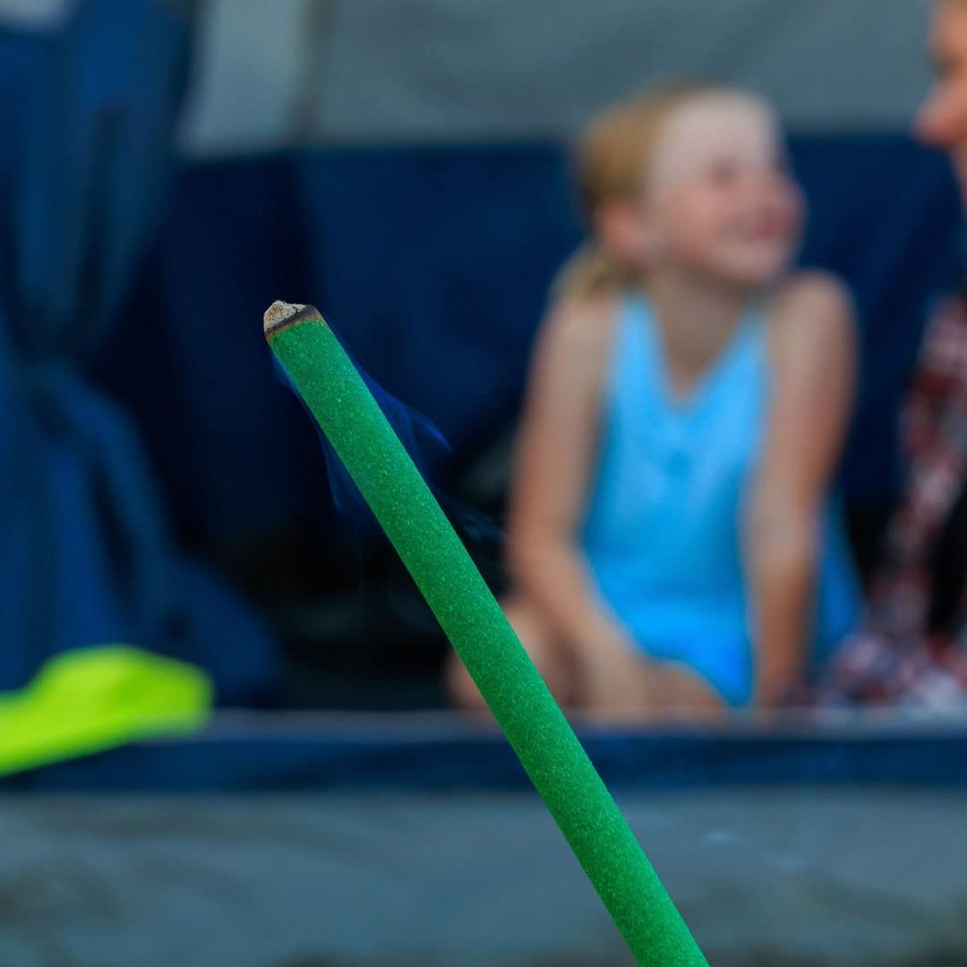 Mosquito Guard burn-time sticks create a perimetral scent barrier around your seating.