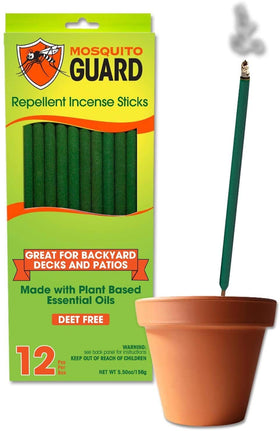 Mosquito Guard plant-based ingredients offer a natural aroma with pest deterrence.