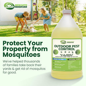 Mosquito Magician lab-tested blend targets pests efficiently