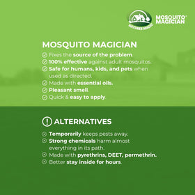 Mosquito Magician safe-use guidance protects family and pets when directed