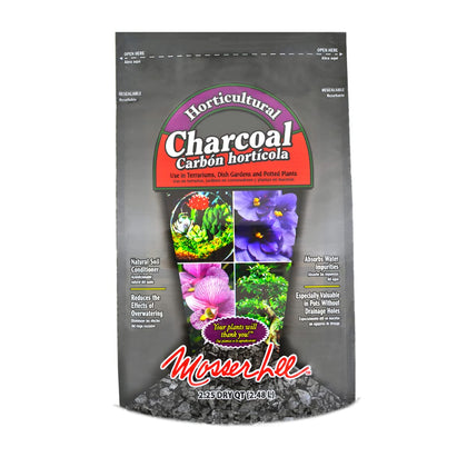 Mosser Lee ML0810 horticultural charcoal bag close-up for soil moisture management.