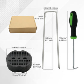 Mostantu 201Pcs fixing gaskets prevent movement and improve fixed installation