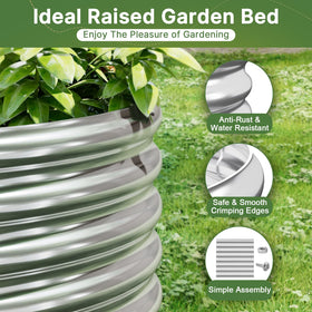 Mostmahes 16-inch depth provides ample root space for diverse plants
