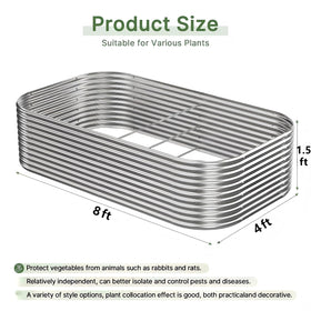 Mostmahes open-bottom raised bed—drainage-friendly design ideal for vegetables.
