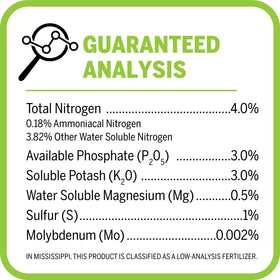 Mother Earth LiquiCraft Grow annual flowers and shrubs benefit from growth nutrients.