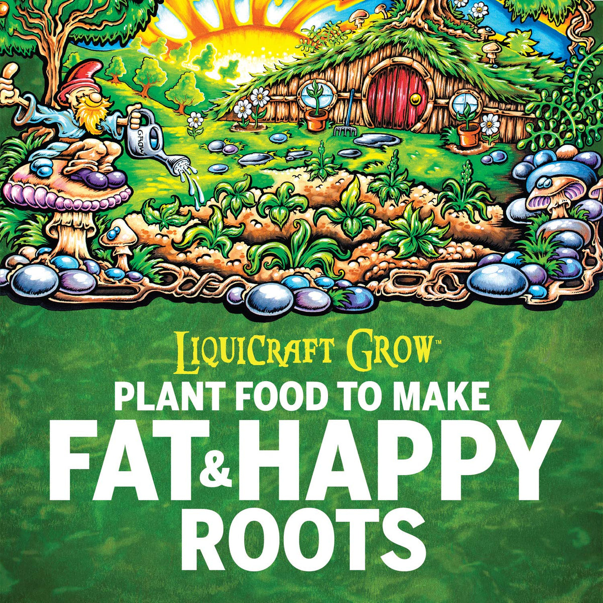 Mother Earth LiquiCraft Grow vegetative growth plants ready for healthy root development.