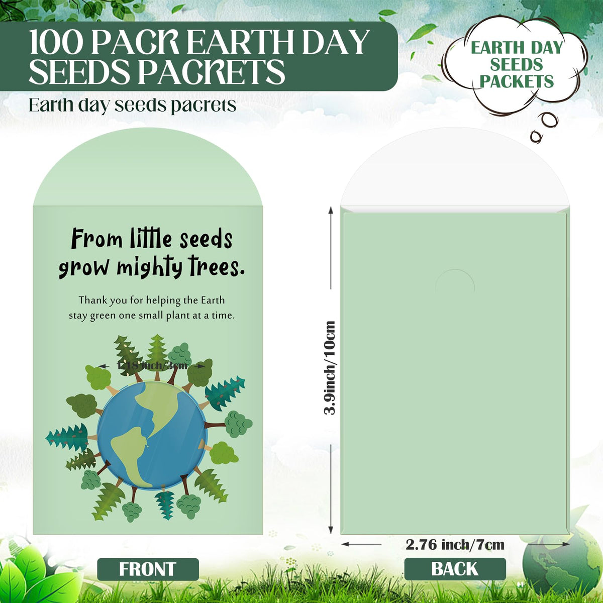 Motimind kraft seed envelopes made from thick paper for durable storage.