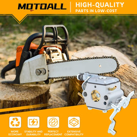 MOTOALL air filter included for easy replacement and improved airflow