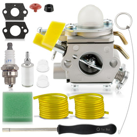 MOTOALL C1U-H60 carburetor for Ryobi and Homelite trimmers improves fuel delivery