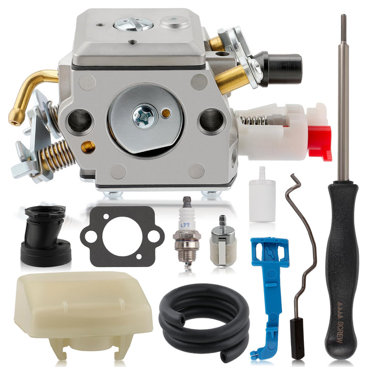 MOTOALL C3-EL18B carburetor for Husqvarna chainsaws improves power delivery and reliable starts.