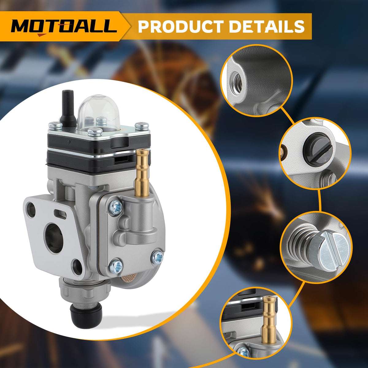 MOTOALL replacement carburetor version of A021002360.