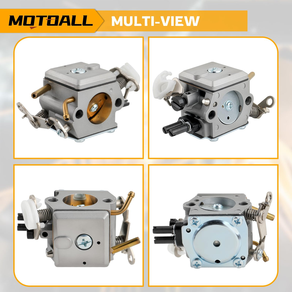 MOTOALL carburetor component set enables quick DIY installation