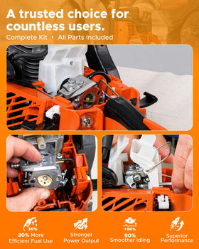 MOTOALL Echo WT-946 side-detail carburetor showing compact design for tight spaces.