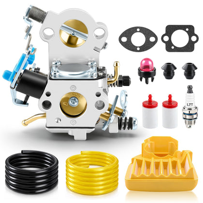 MOTOALL WTA-29 carburetor for Husqvarna 455, smoother starting and idle