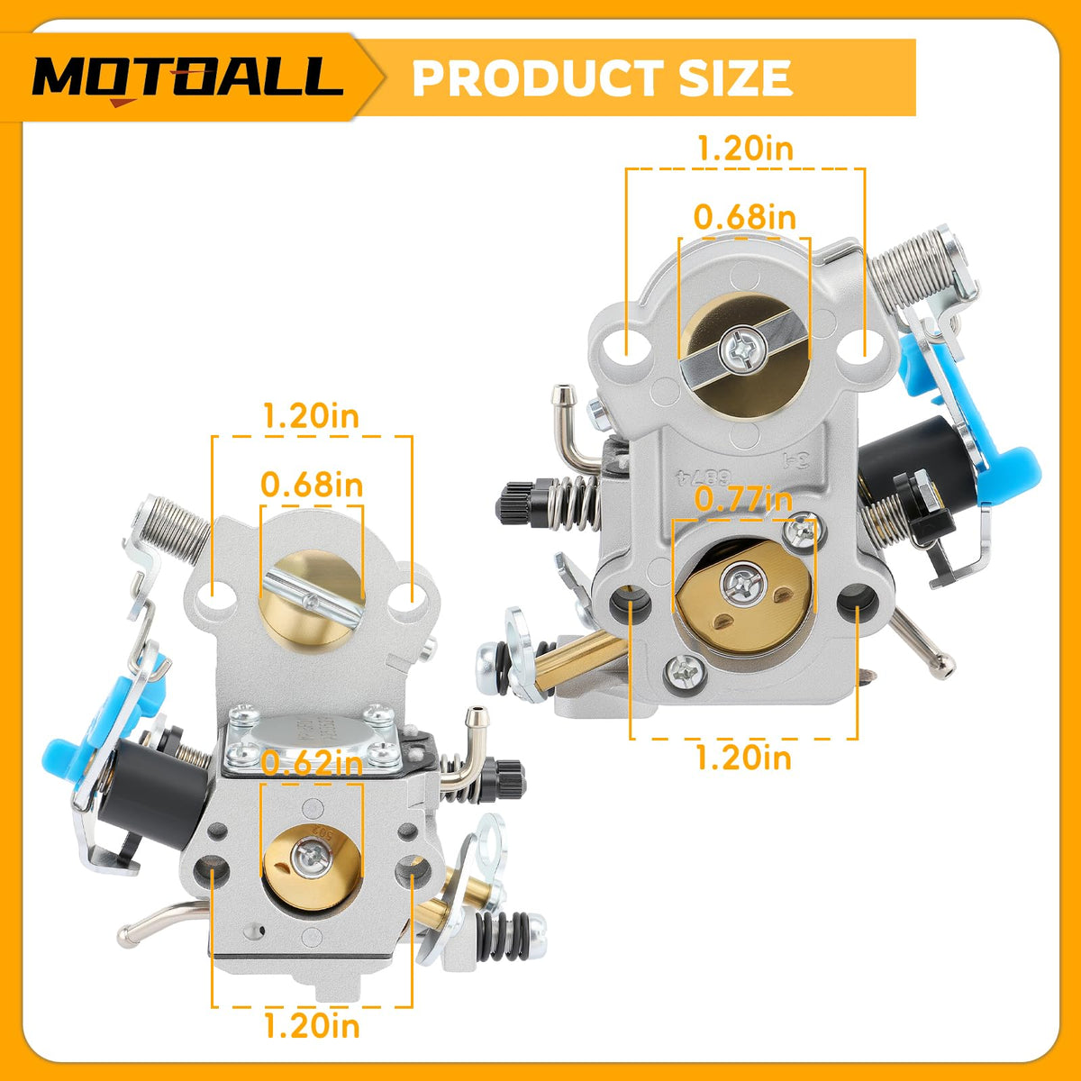 MOTOALL WTA-29 compatible with Jonsered CS2255, easy replacement