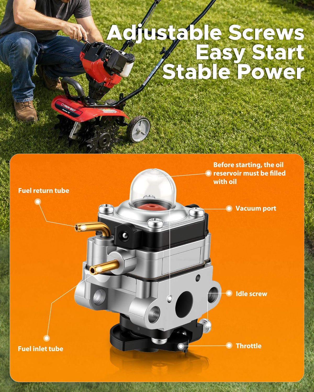 MOTOALL fuel-line and joints kit enables secure connections