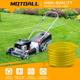 MOTOALL fuel line hose 0.08x0.14 inch for precise fit and quick repairs