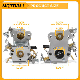 MOTOALL fuel line hose 2x3.5x630 supports steady fuel delivery.