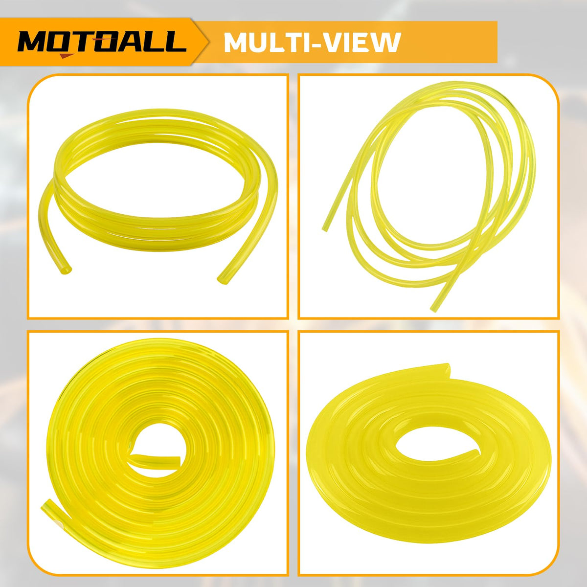 MOTOALL 3/32x3/16 inch hose adapts to multiple models