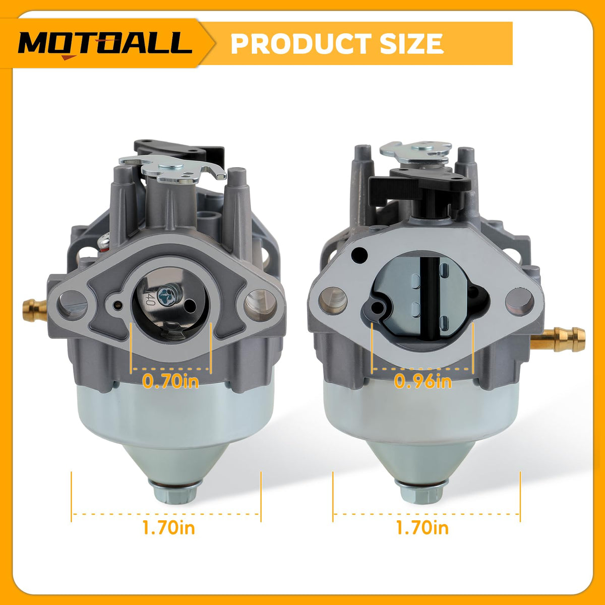 MOTOALL GCV160LA series compatibility highlighting versatile fitment options
