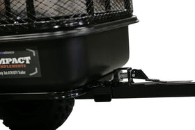 Heavy-duty 1,500 lb capacity helps haul soil, debris, and implements