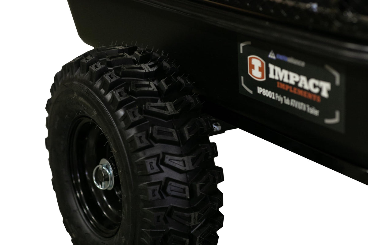 Two-inch coupler option provides easy compatibility with standard ball hitches