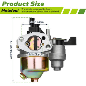 Motofoal CR950 XR950 carburetor with gaskets and hoses for secure seal.