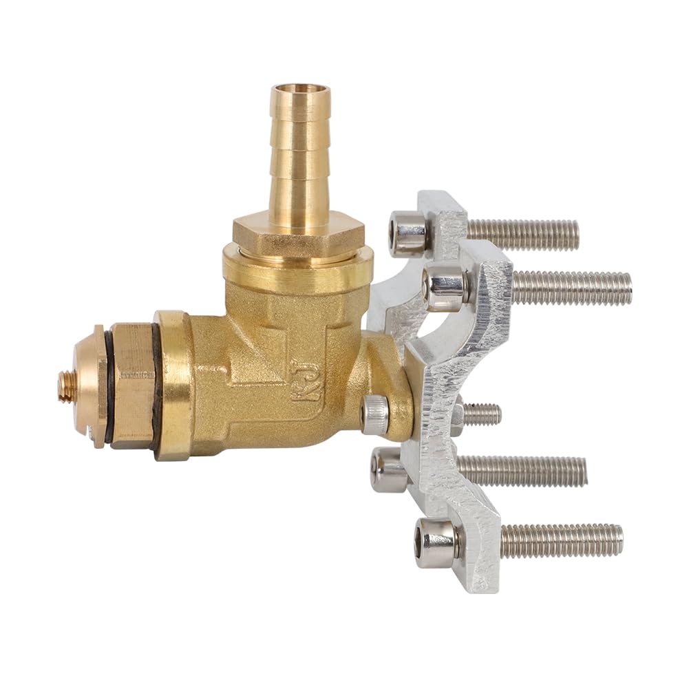 MOTOQUEEN brass construction provides rust resistance and durability.