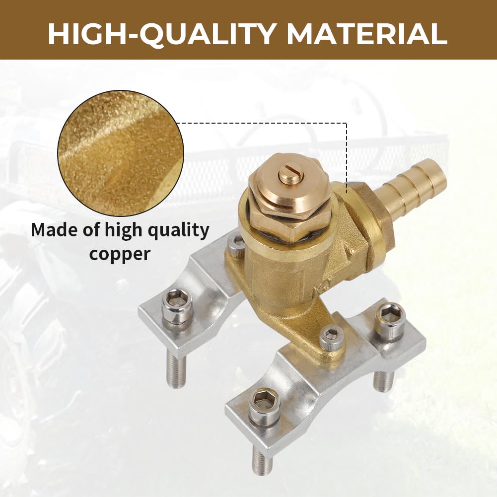 MOTOQUEEN spray reaches up to 31 feet for broad spot coverage.