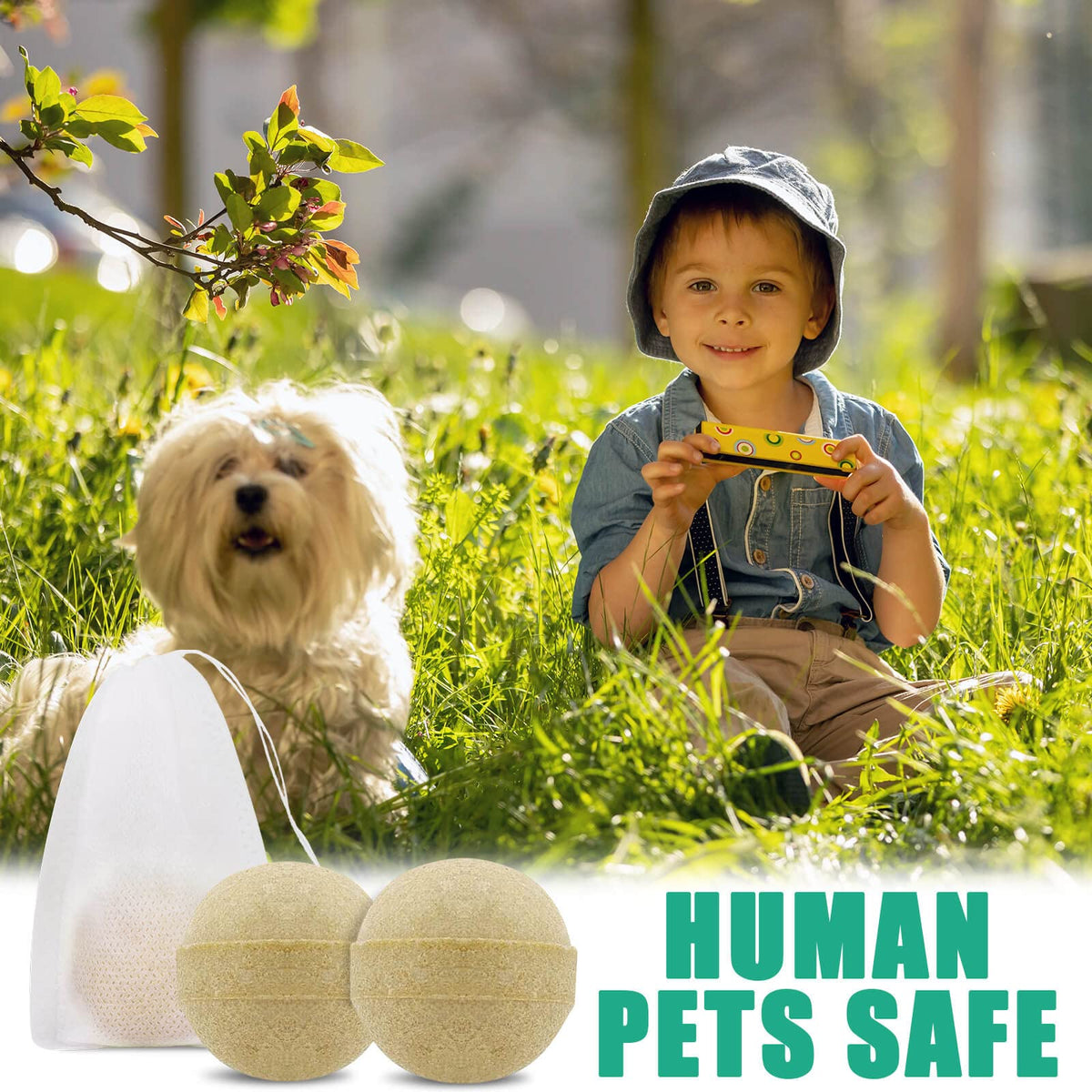 Motrapso 12-pack deer rabbit deterrent protects yard spaces.